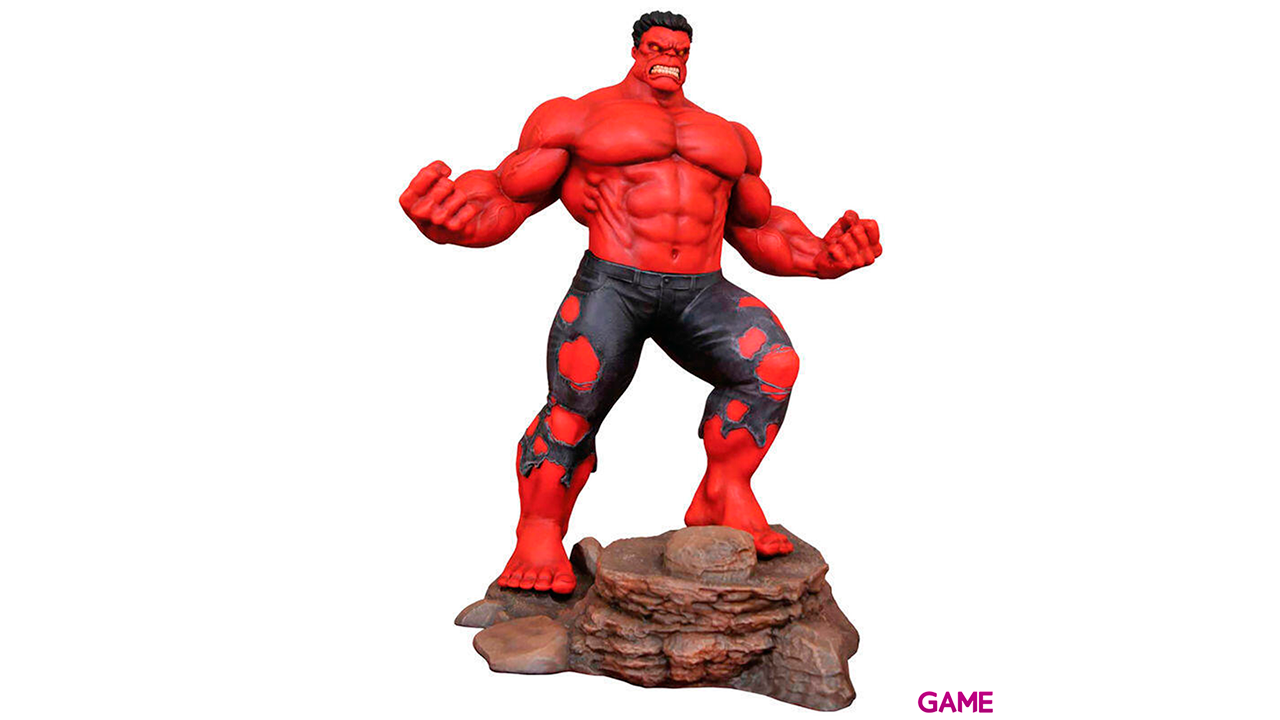 Figura diorama Red Hulk Marvel 25cm-0