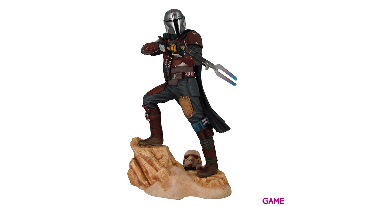 Estatua The Mandalorian Star Wars Premier Collection 29cm-0