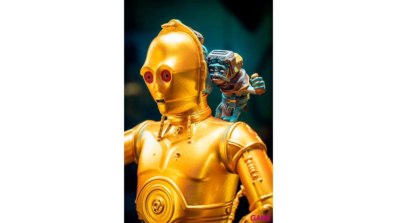 Busto C-3PO and Babu Frik Star Wars Episode IX 15cm-5