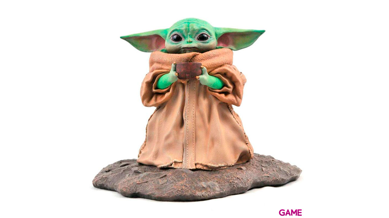 Estatua Premier Collection The Child Soup The Mandalorian Star Wars 17cm-0