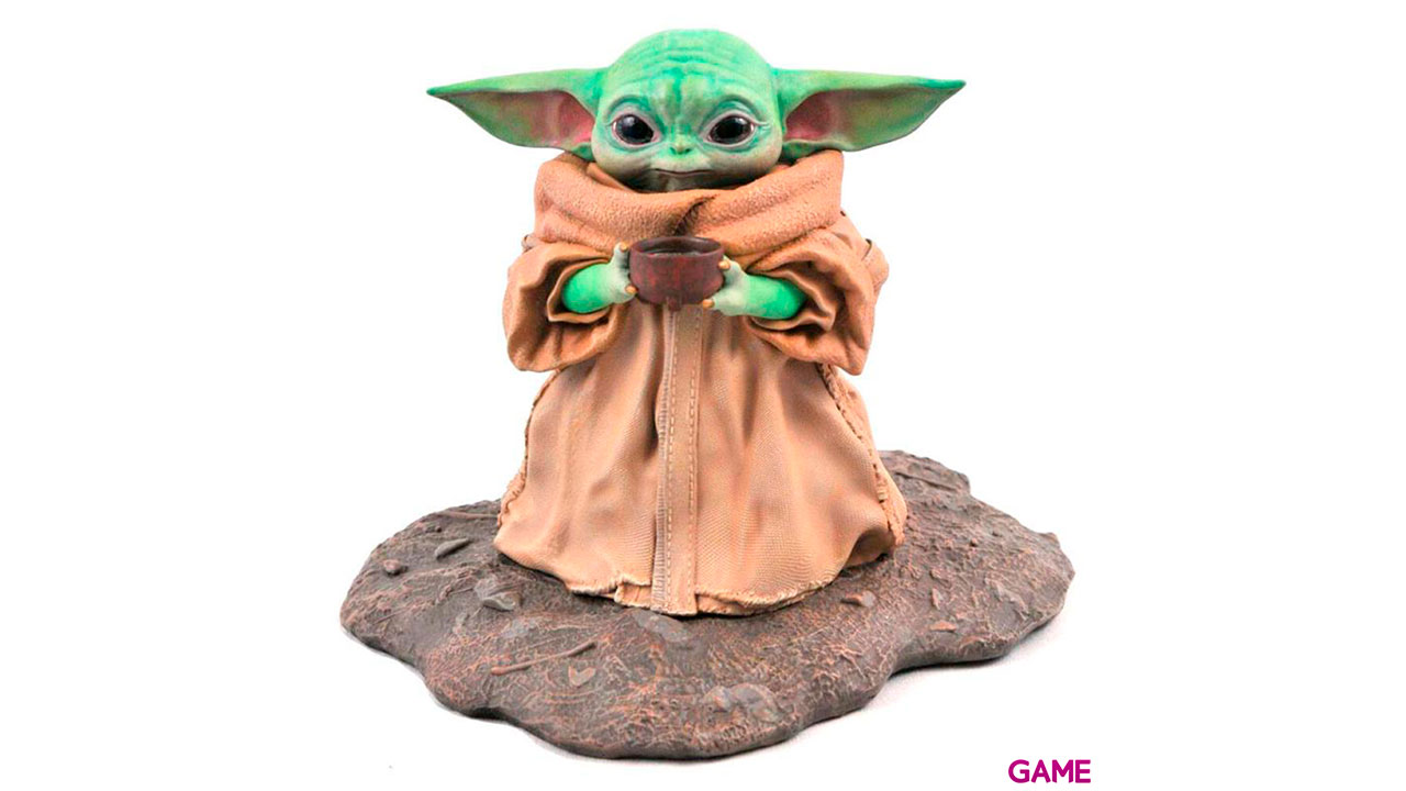 Estatua Premier Collection The Child Soup The Mandalorian Star Wars 17cm-4