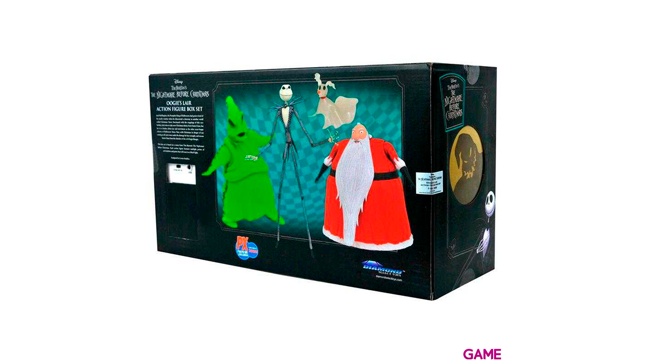 Set 3 figuras Pesadilla Antes de Navidad Disney SDCC 2020 Exclusive-0