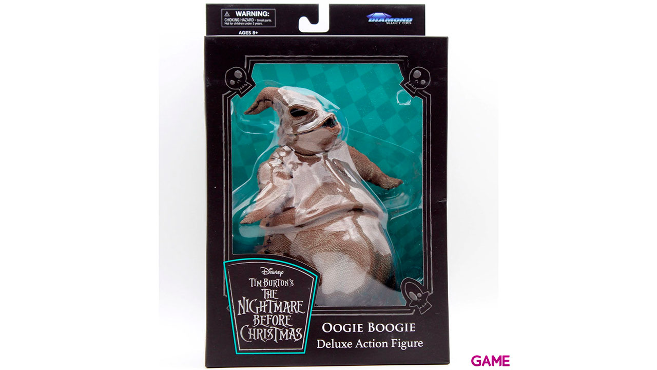 Figura articulada Oogie Boogie Pesadilla Antes de Navidad Disney 20cm-0