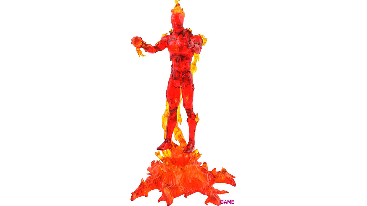 Figura Antorcha Humana Marvel 18cm-0