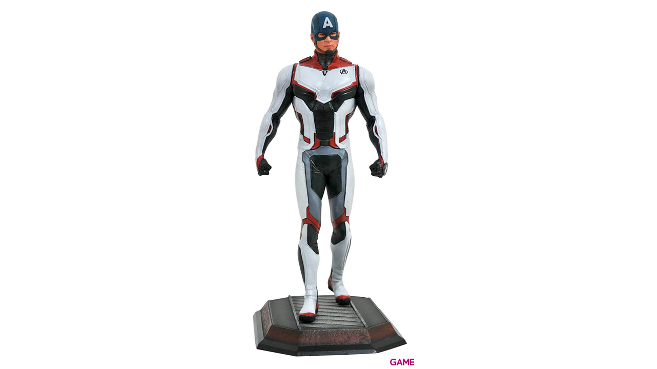 Estatua diorama Capitan America Vengadores Avengers Endgame Marvel 23cm-0