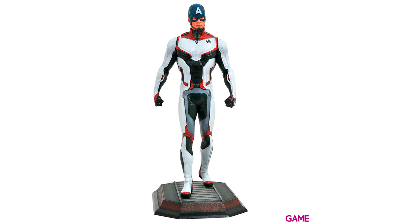 Estatua diorama Capitan America Vengadores Avengers Endgame Marvel 23cm-6