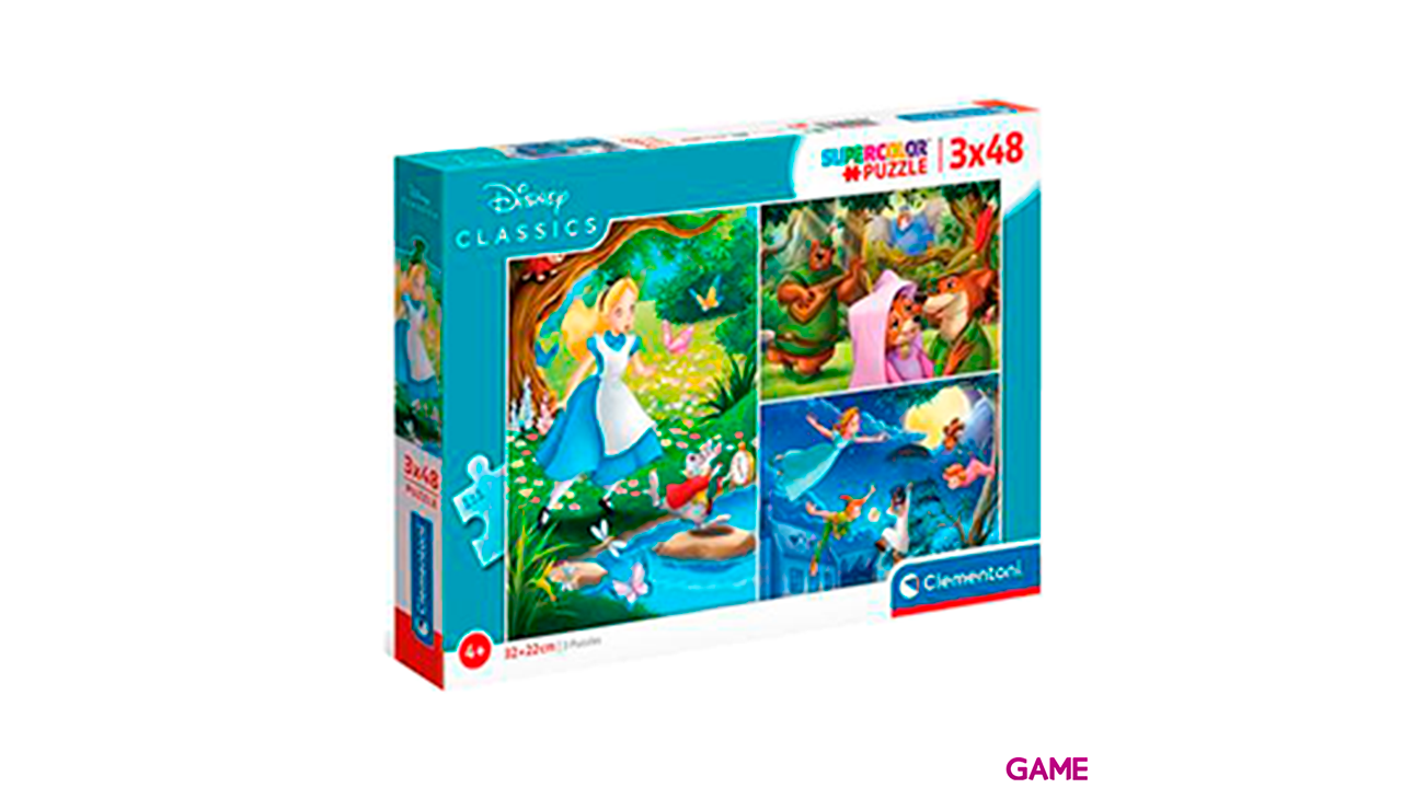 Puzzle Disney Classic 3x48pzs-0
