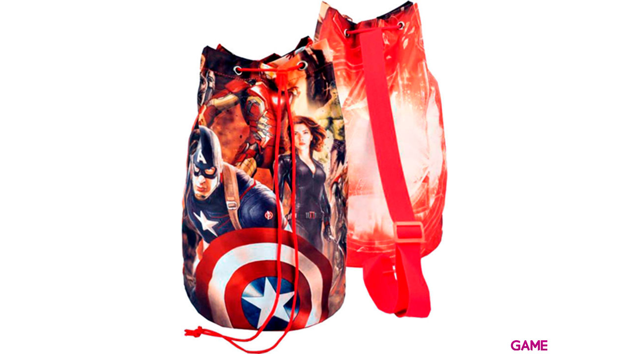 Vengadores Avengers Marvel 38cm - Mochila-0