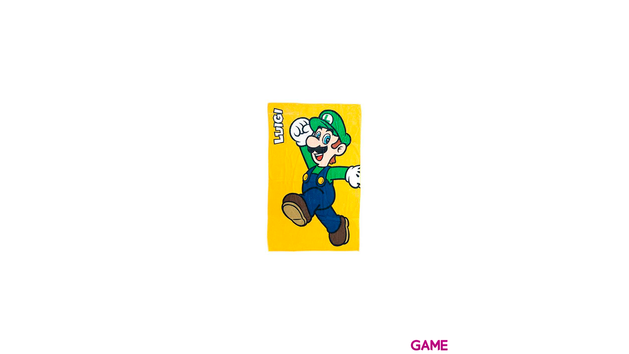 Toalla Super Mario Bros Nintendo 50x80cm: Luigi-0