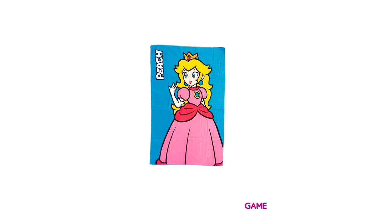 Toalla Super Mario Bros Nintendo 50x80cm: Peach-0