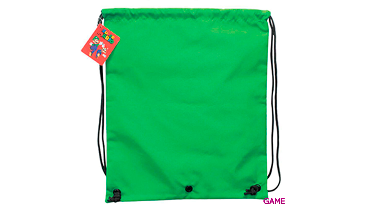 Saco Luigi Super Mario Bros Nintendo 40cm-1
