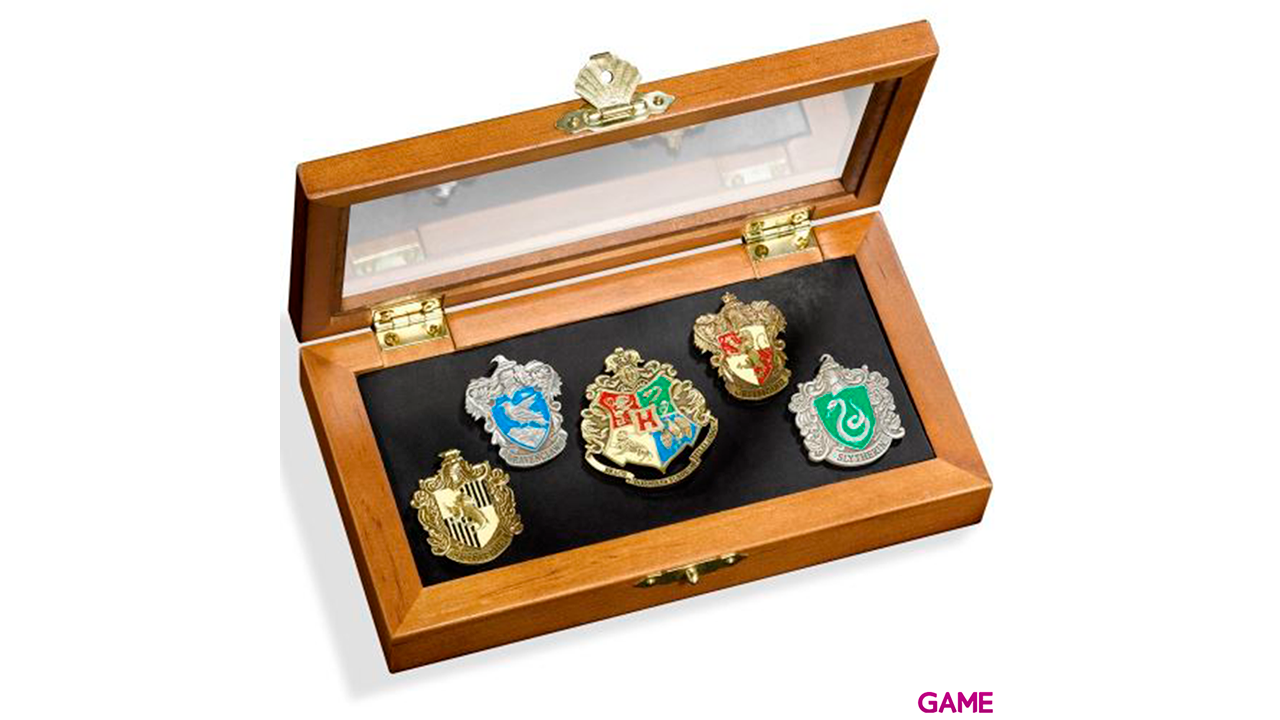 Caja de Pins Casas Hogwarts Harry Potter-1