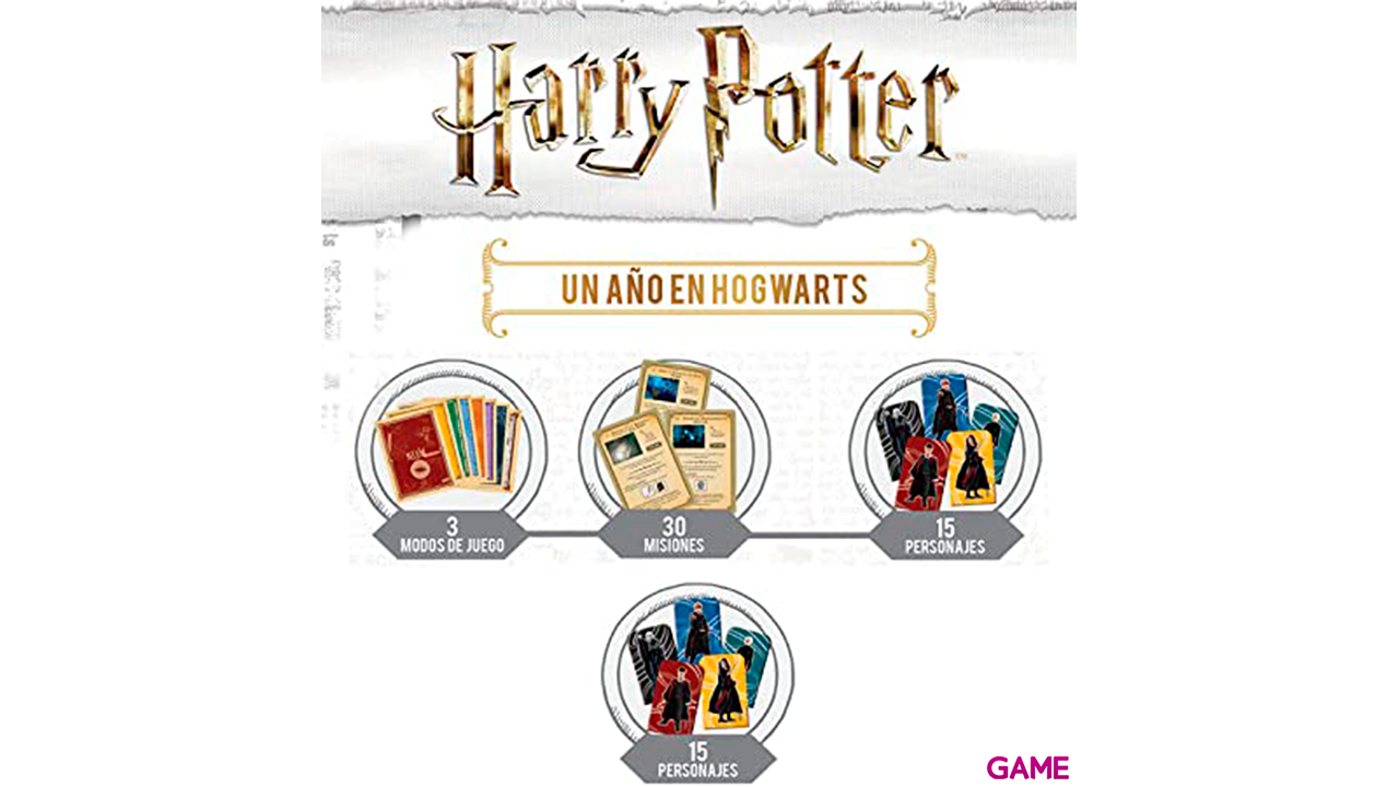 Juego de Mesa Un Año en Hogwarts Harry Potter-2
