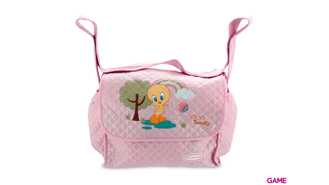 Baby Looney Tunes rosa grande - Bolso-0