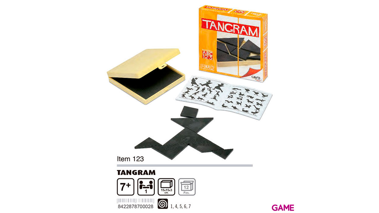 Tangram en Caja de Plastico-1