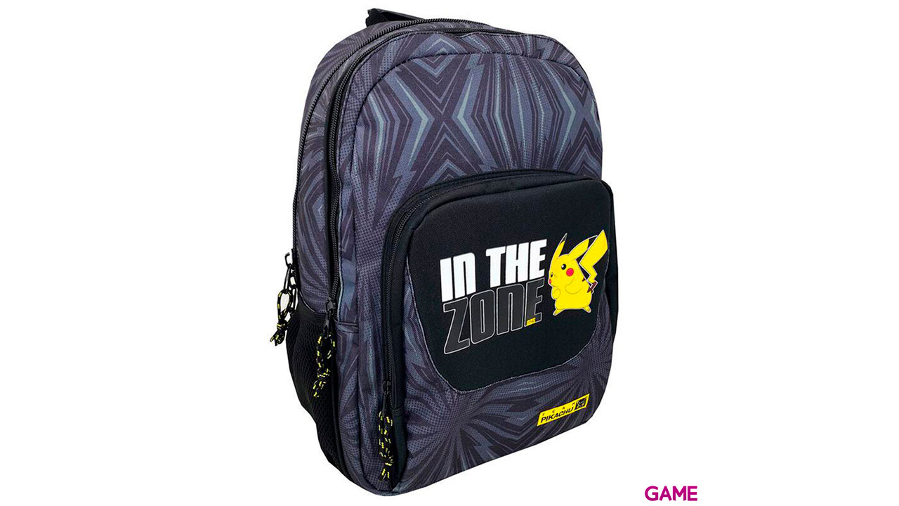 Pikachu Pokemon adaptable 42cm - Mochila-0