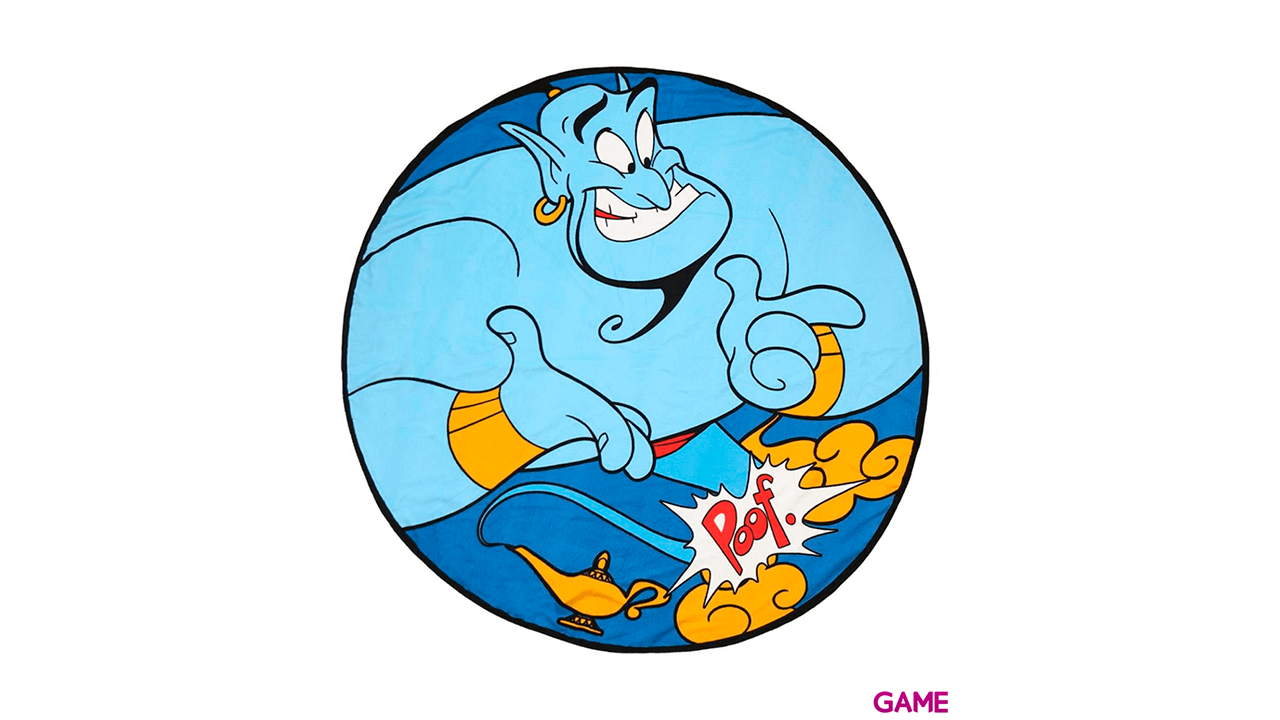 Toalla redonda Aladdin Disney microfibra-0