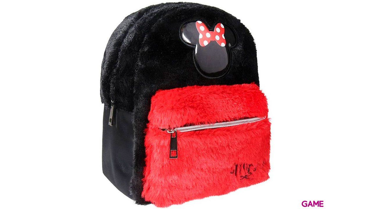 fluffy Minnie Disney 26cm - Mochila-0