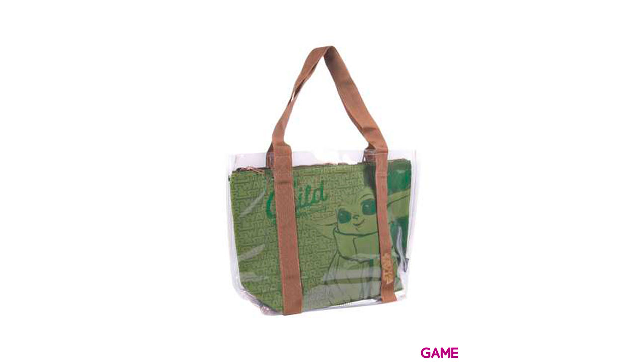 The Child Mandalorian Star Wars Transparente - Bolso-1