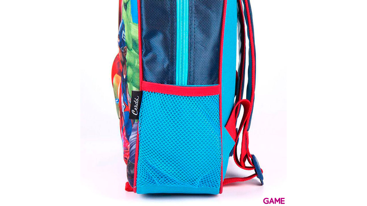 3D Vengadores Avengers Marvel 31cm - Mochila-2