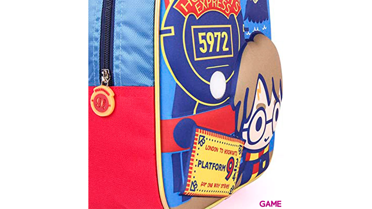 Mochila 3D luces Harry Potter 31cm-3