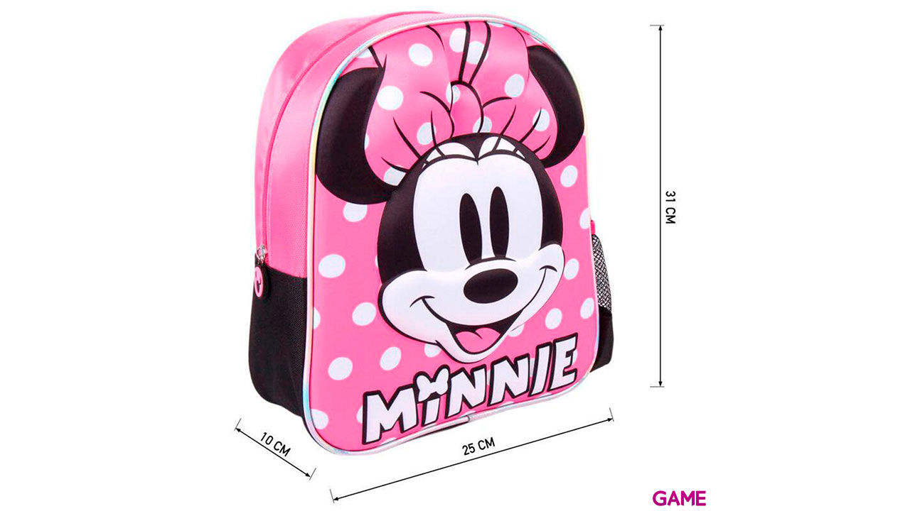 3D Minnie Disney 31cm - Mochila-1