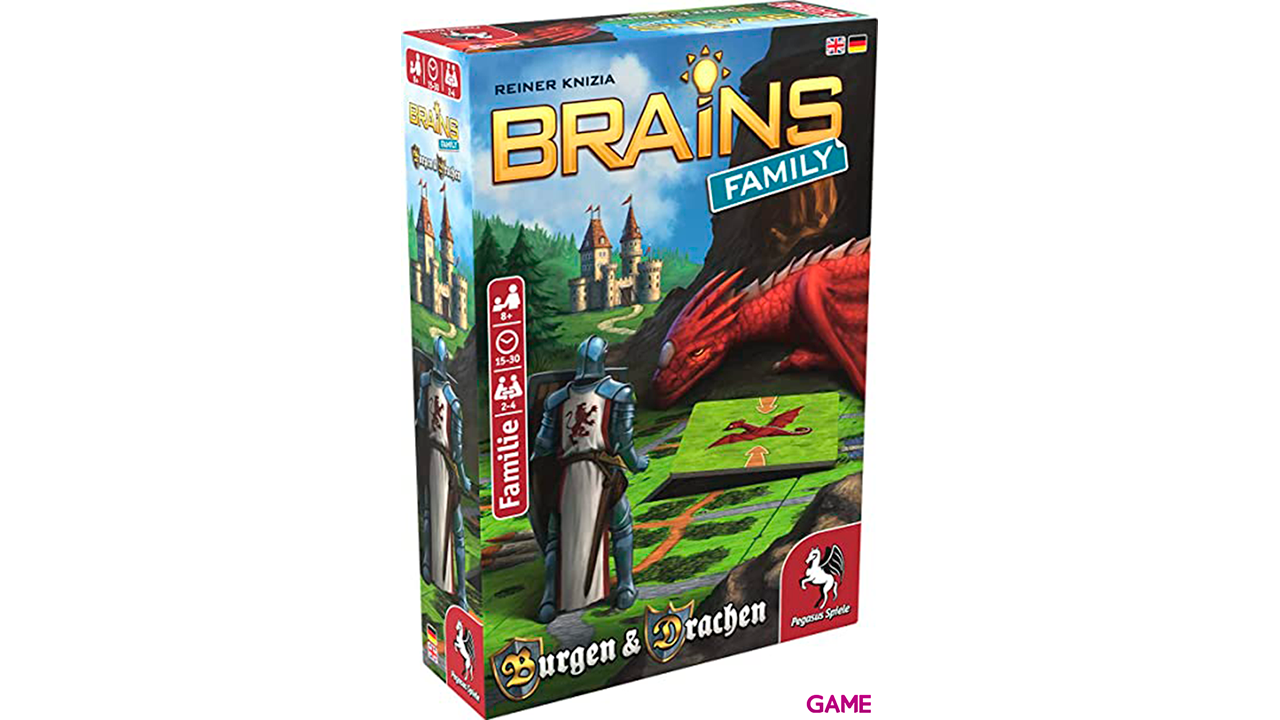 Juego de Mesa BRAINS castillos y dragones-0
