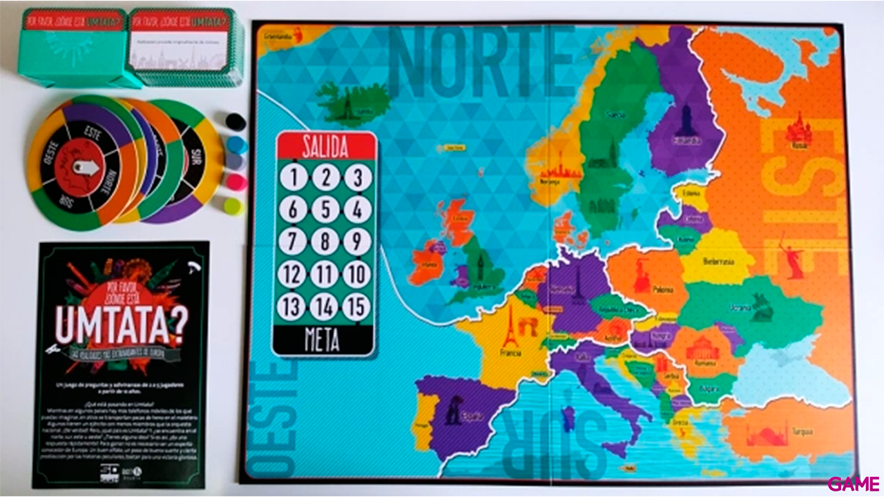 Juego de Mesa Por Favor Donde esta Umtata-1