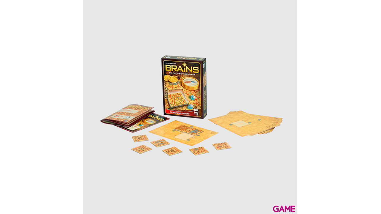 Juego de Mesa BRAINS mapa del tesoro-1