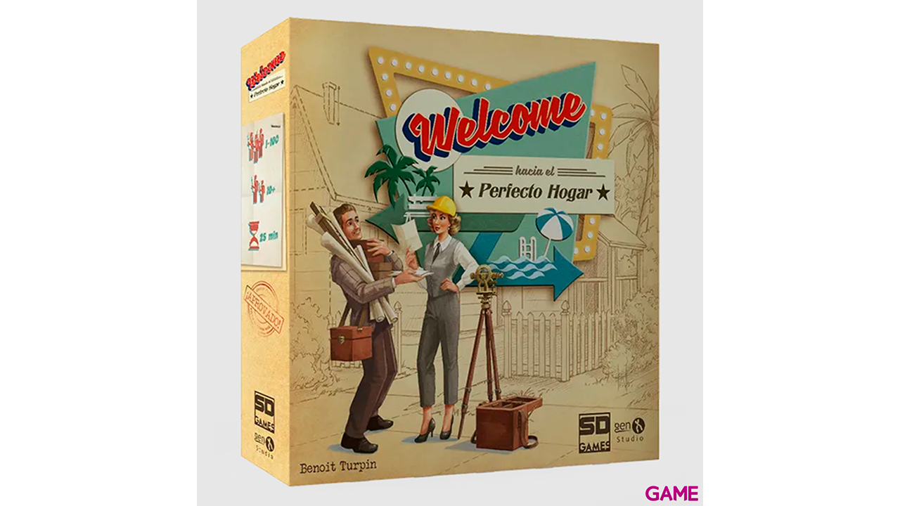 Juego de Mesa Welcome Hacia el Perfecto Hogar-0