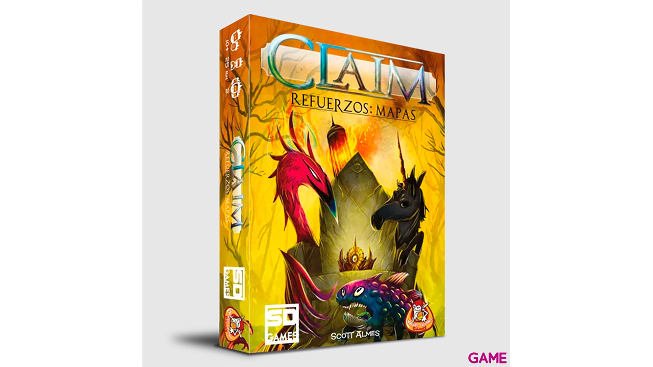 Juego de Mesa Claim Refuerzos Mapas-0