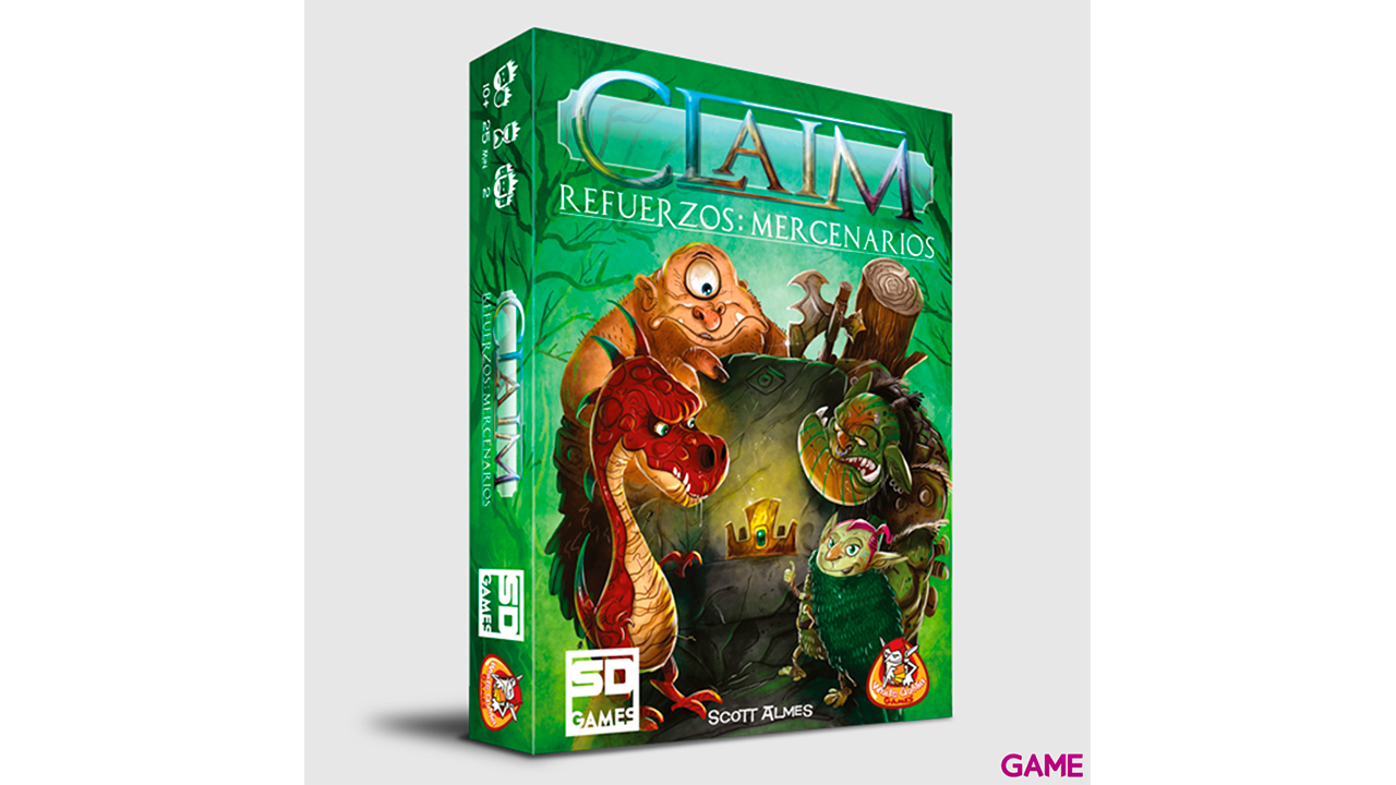 Juego de Mesa Claim Refuerzos Mercenarios-0