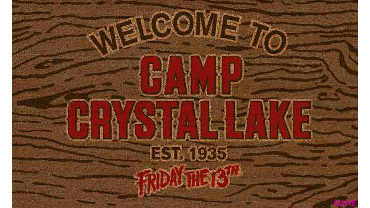 Felpudo Welcome to Camp Crystal Lake Viernes 13-0