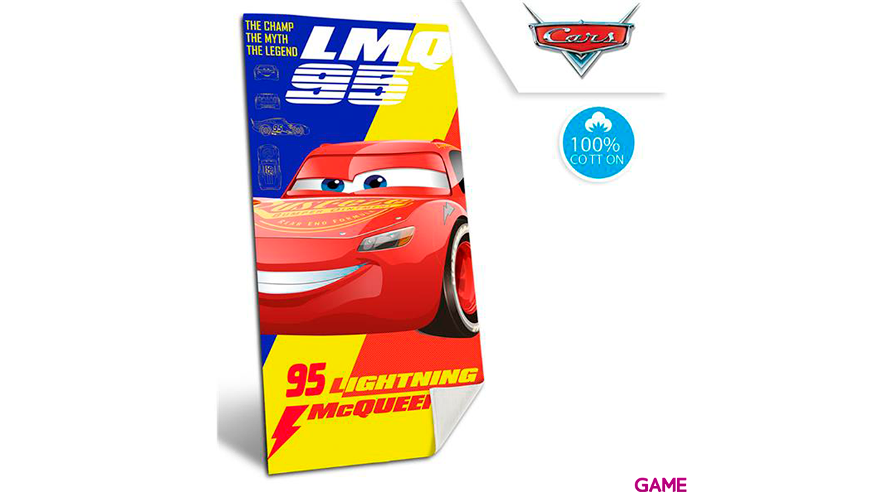 Toalla Cars Disney algodon-0