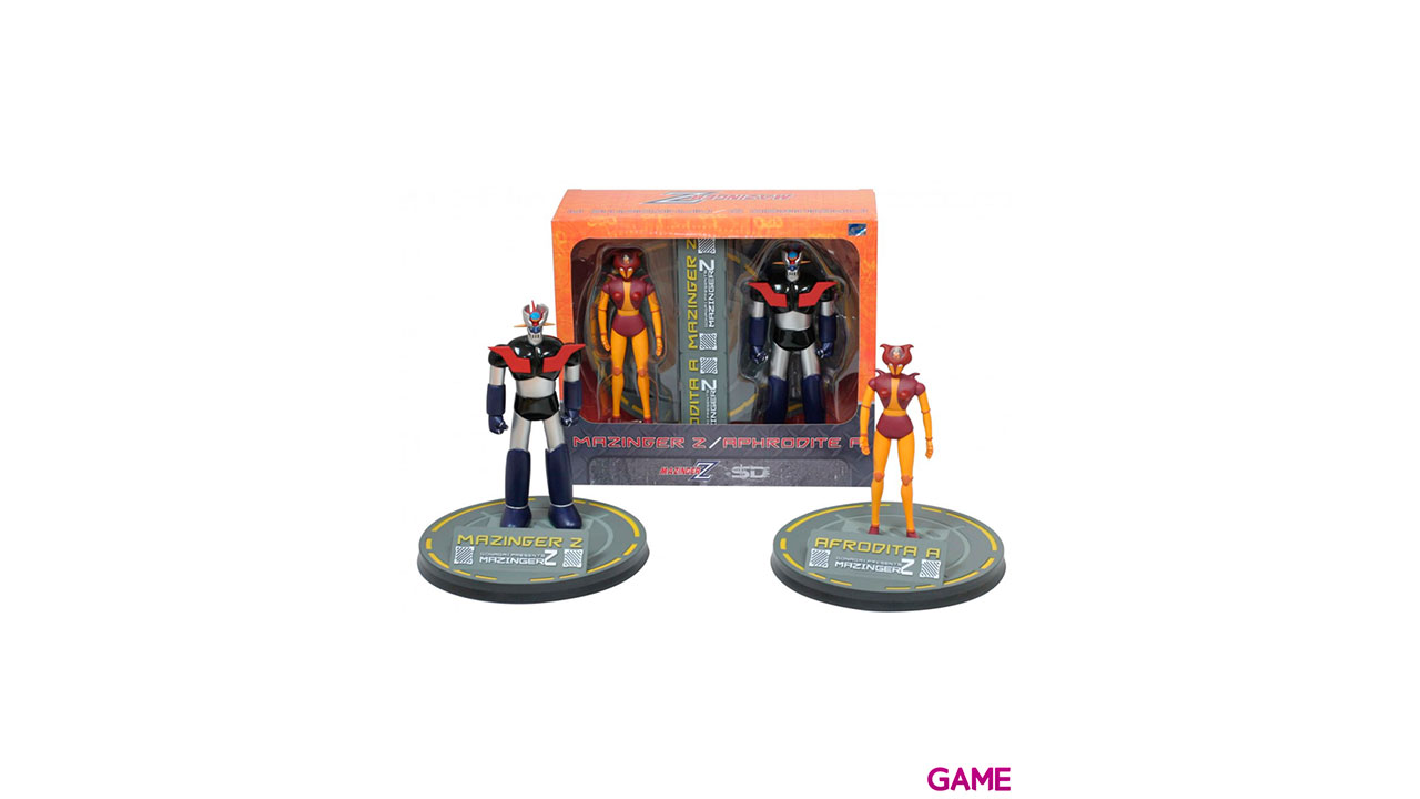 Pack 2 figuras Mazinger Z and Afrodita Mazinger 2 15-18cm-0