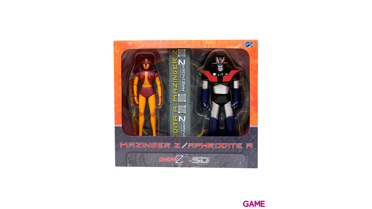 Pack 2 figuras Mazinger Z and Afrodita Mazinger 2 15-18cm-1