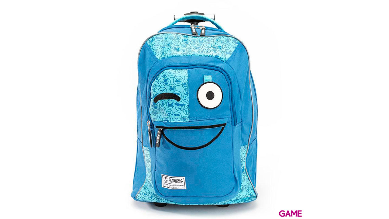 Trolley Spirit Emoticons Blue-1