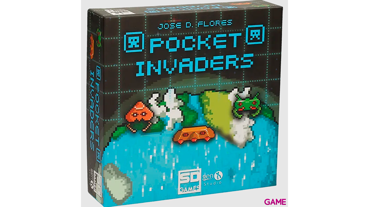 Juego de Mesa Pocket Invaders-0