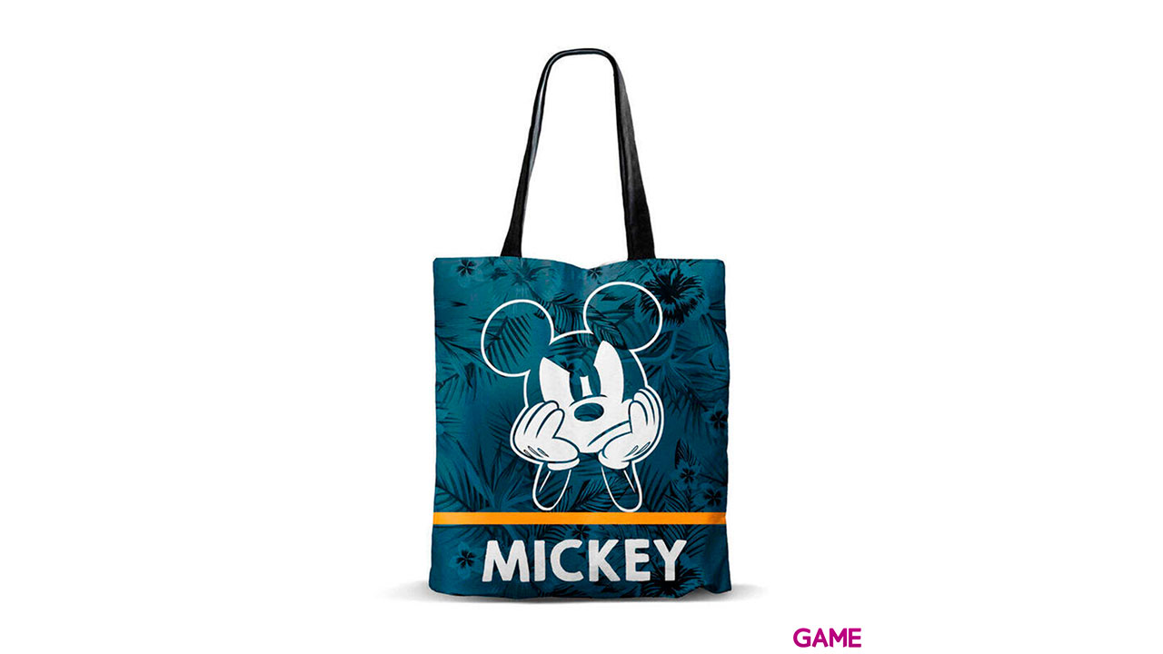 BolSa shopping Blue Mickey Disney-0