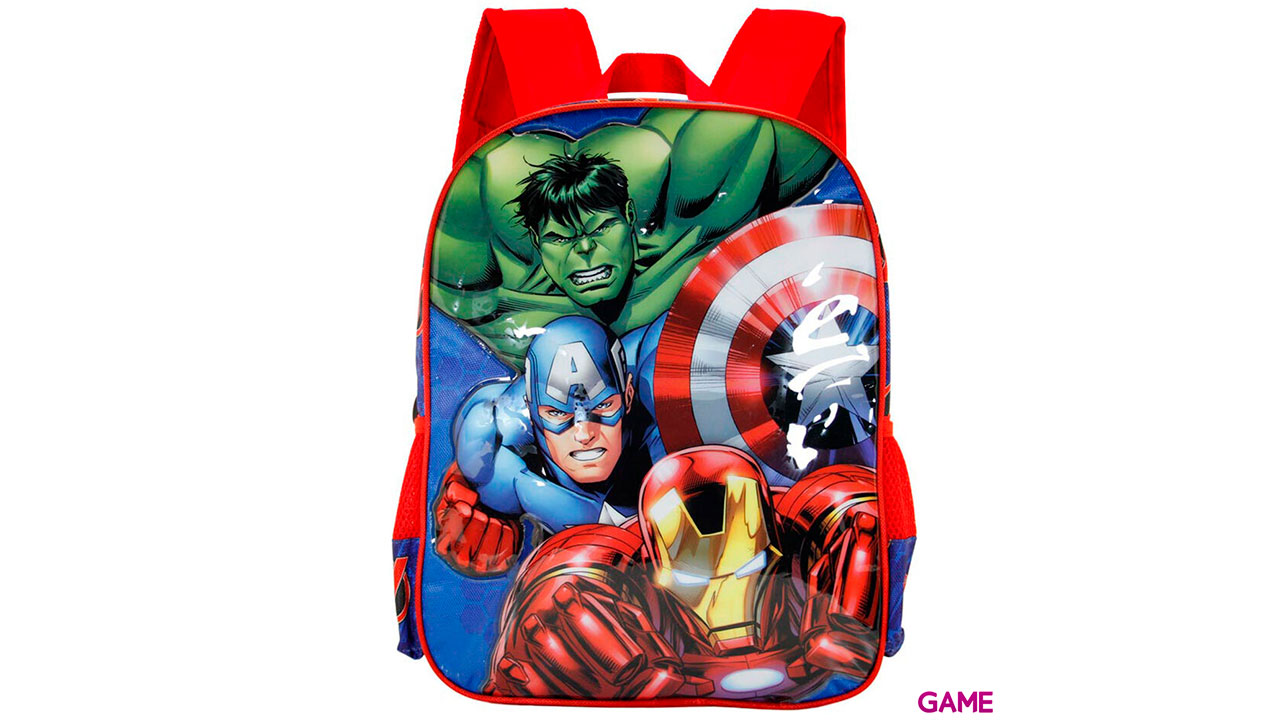 Mochila 3D Go On Vengadores Avengers Marvel 37cm-2