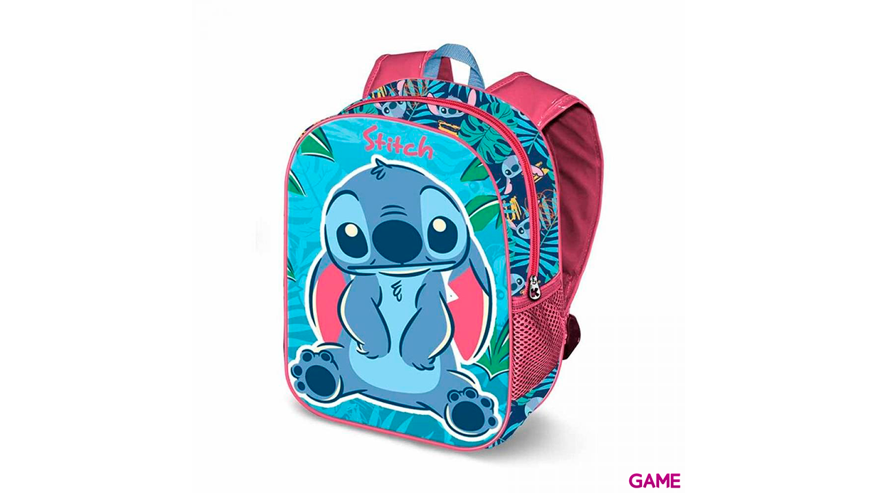 Mochila 3D Stitch Disney 37cm-0