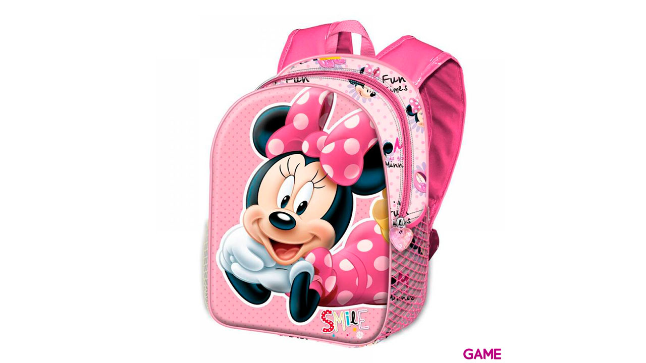Mochila 3D Smile Minnie Disney 37cm-0