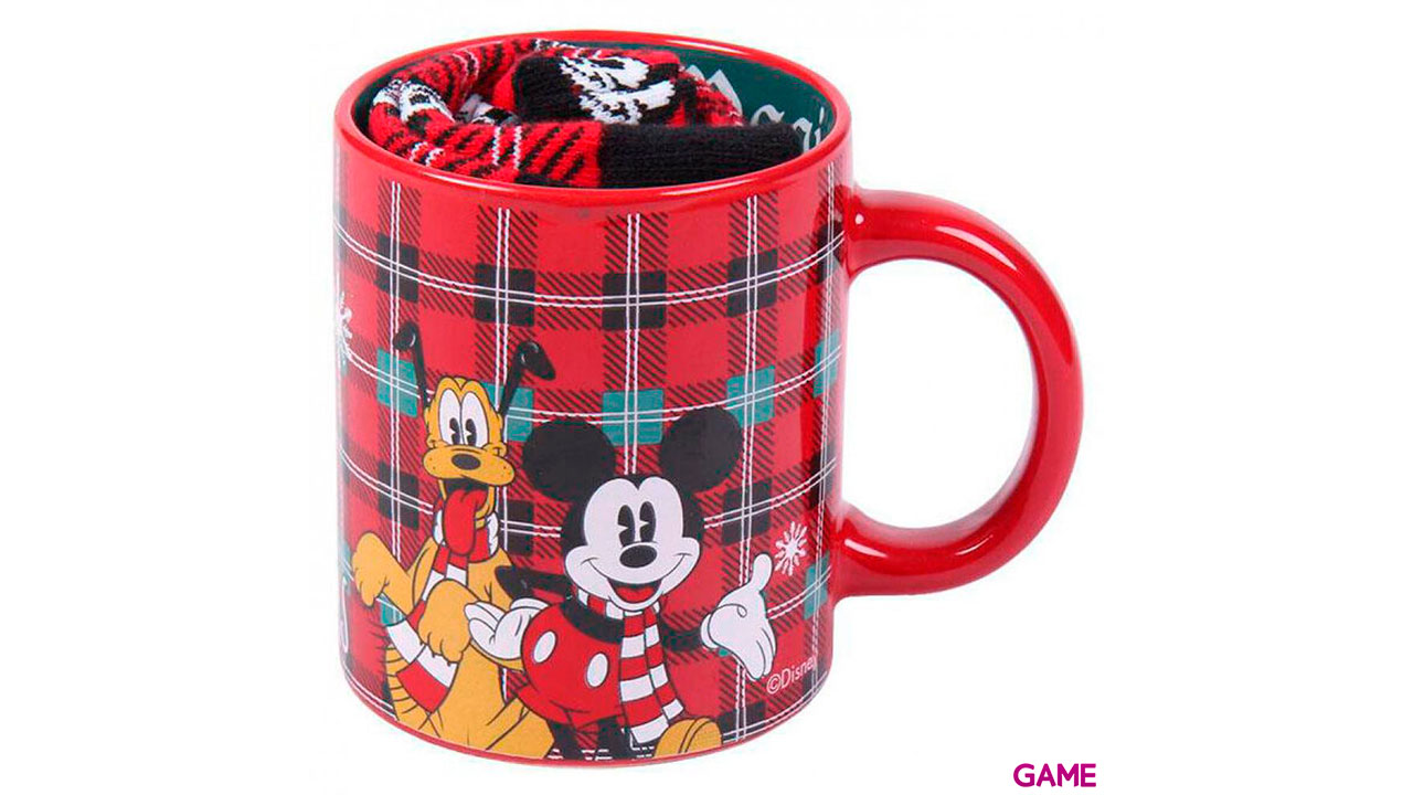 Set calcetines taza Mickey Disney-4