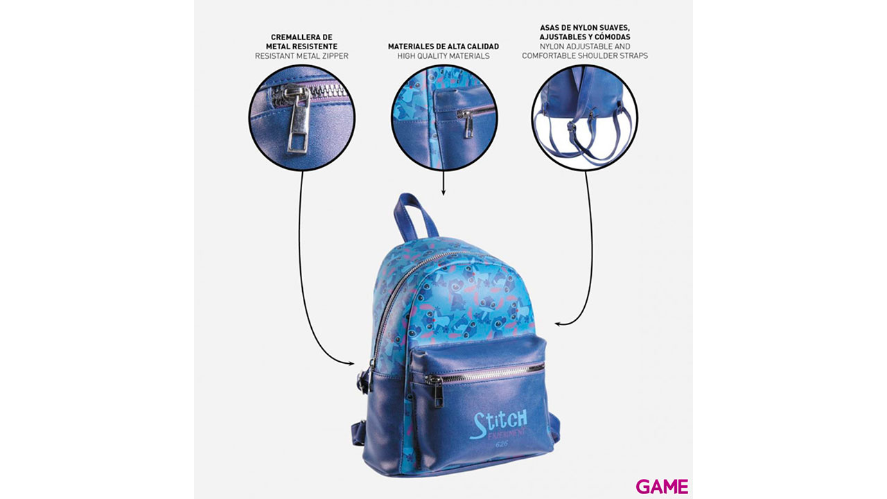 Stitch Disney 27cm - Mochila-2