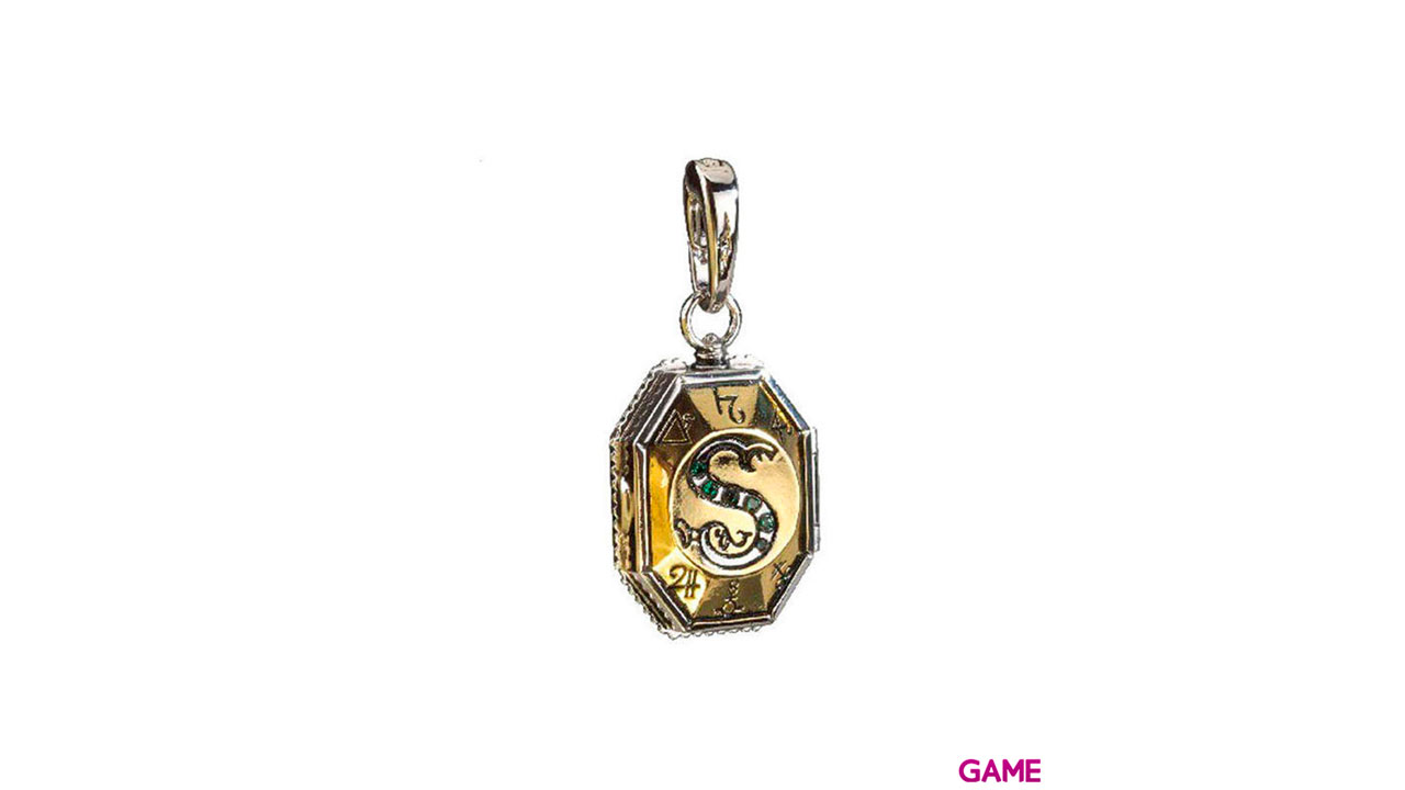 Colgante charm Guardapelo Slytherin Harry Potter-0