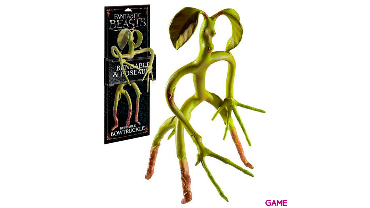 Figura maleable Bowtruckle Animales Fantasticos 18cm-0