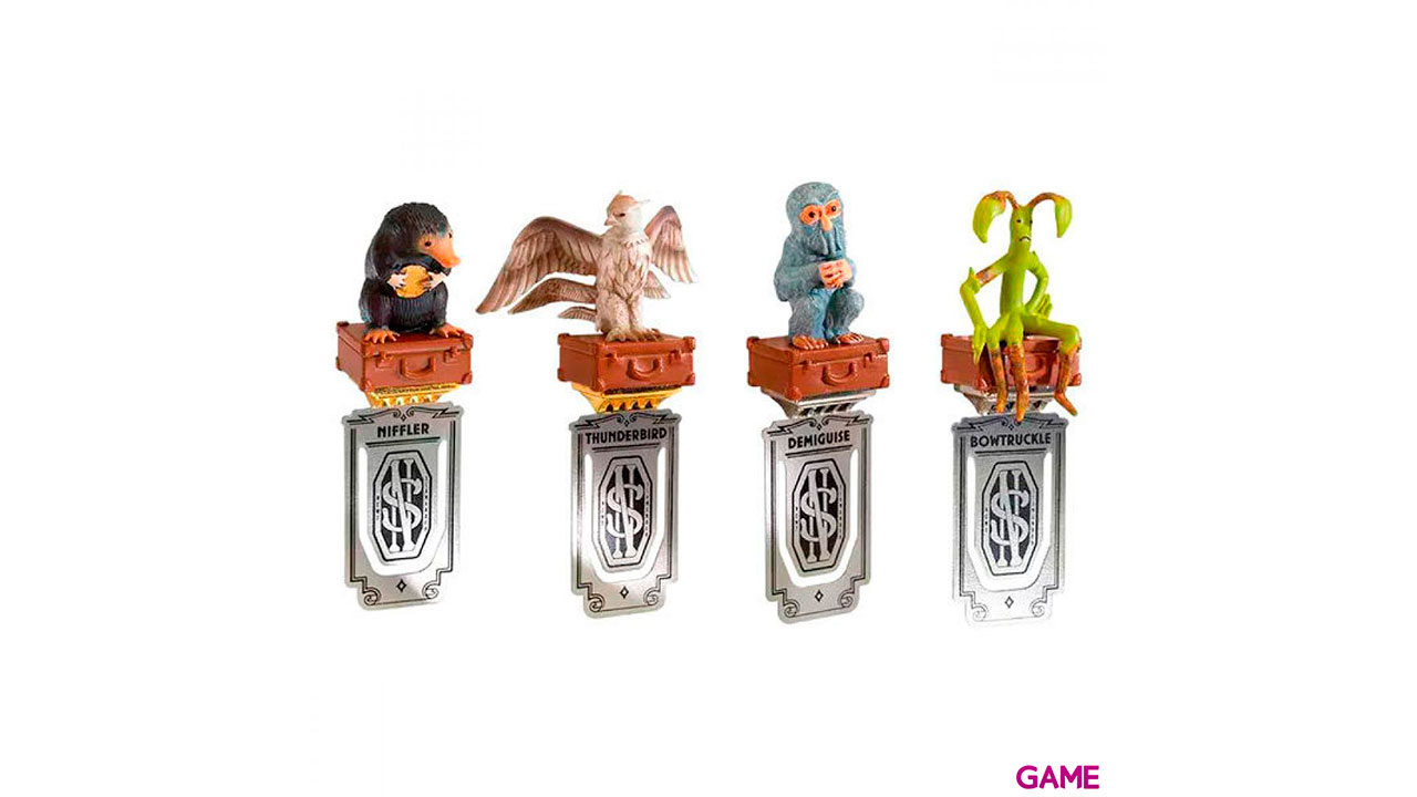 Set 4 marcapaginas Animales Fantasticos-1