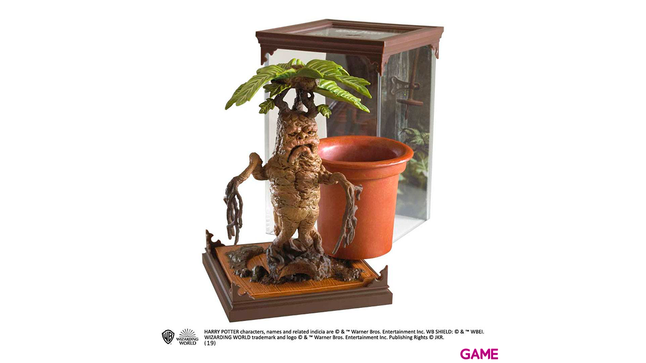 Figura Mandragora Criaturas Magicas Harry Potter 13cm-0