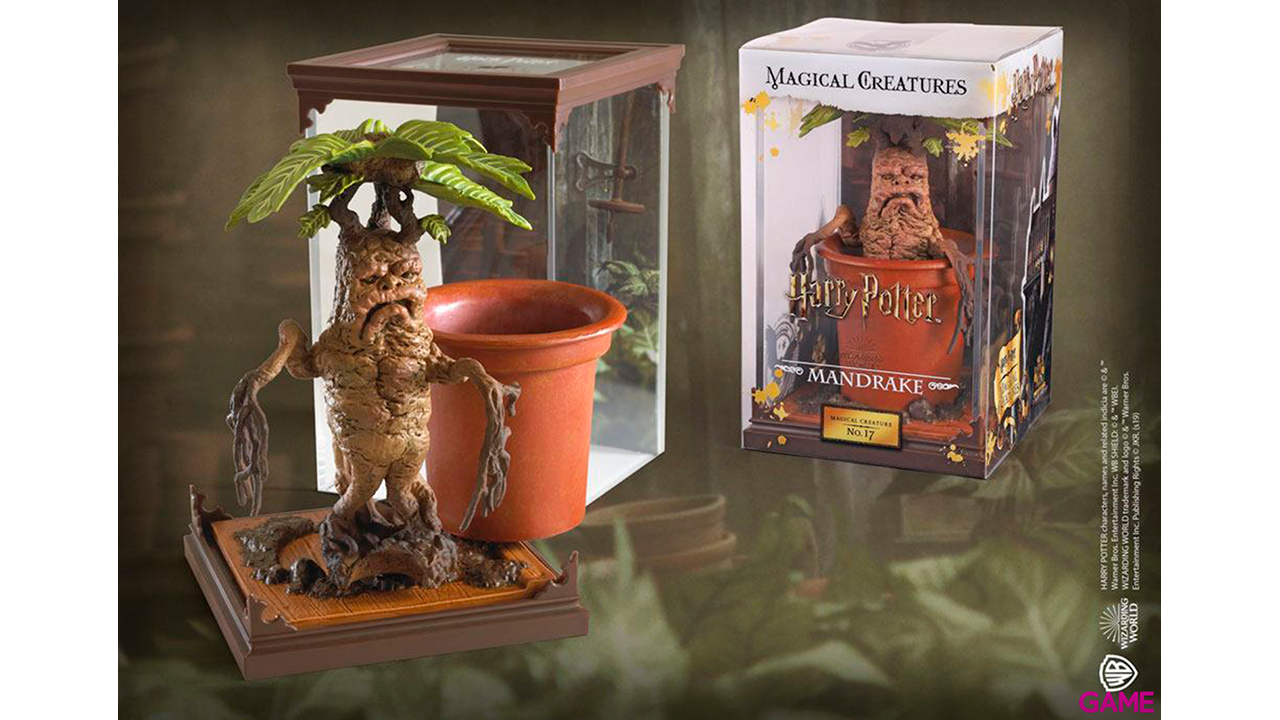 Figura Mandragora Criaturas Magicas Harry Potter 13cm-1