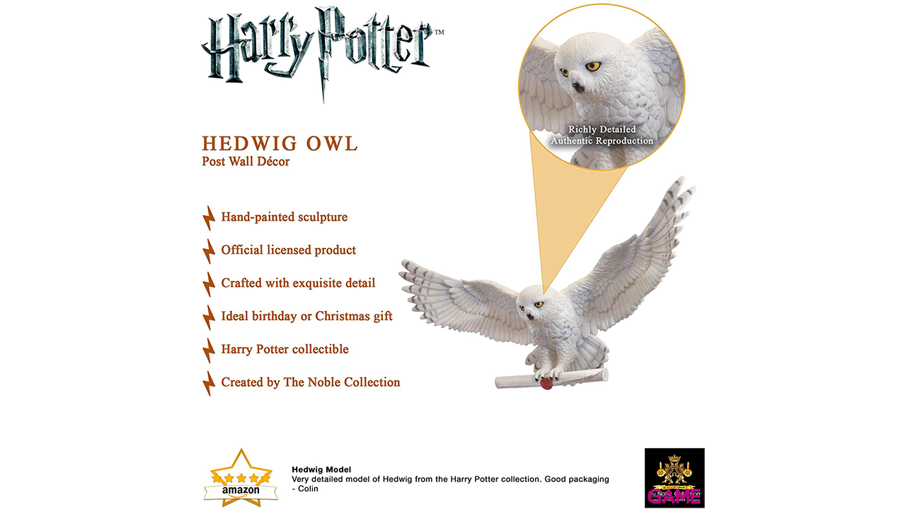 Figura escudo Hedwig Harry Potter-2